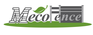 mecofence logo，original design composite fencing manufacturer