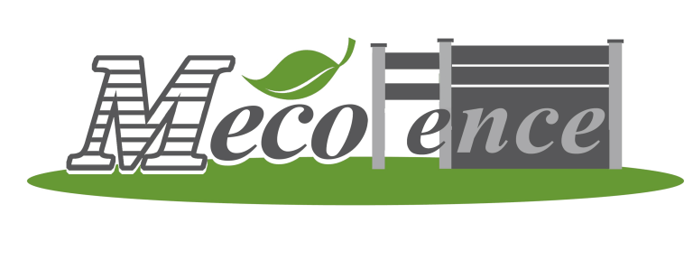 mecofence logo，original design composite fencing manufacturer