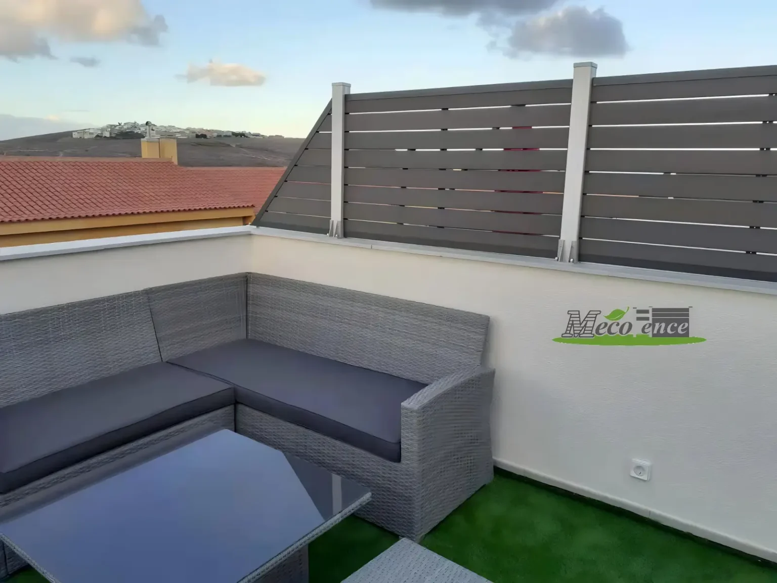 DIY Composite Fence By Mecofence