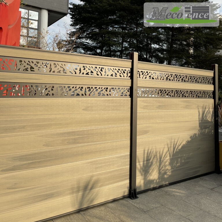 Carved Composite Fence