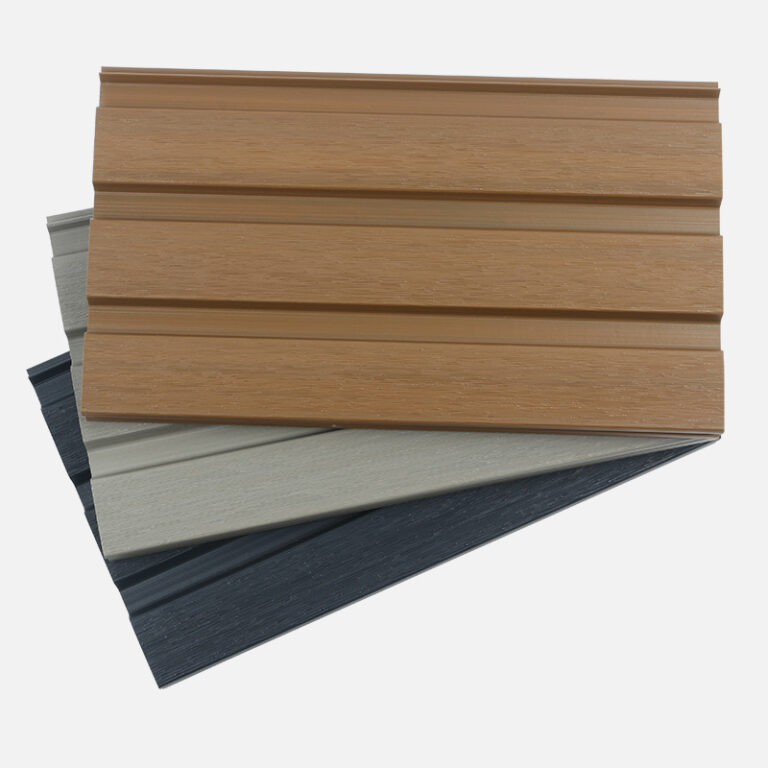 Single tone Fluted composite fence boards