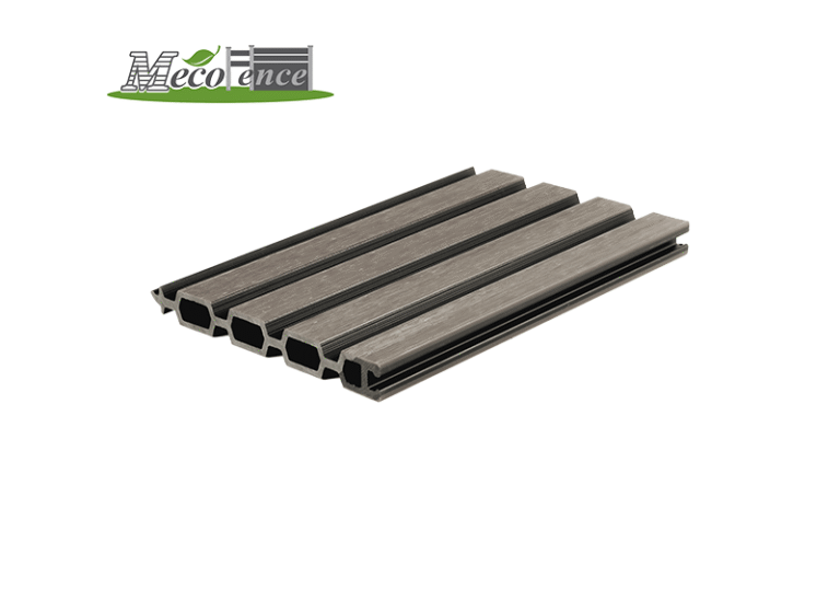 Composite Fence panel Slat Design Blcak+Antique