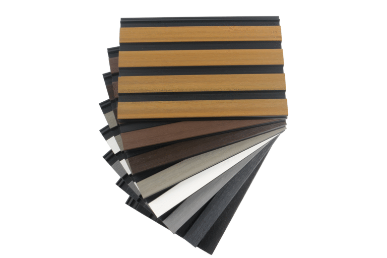 MecoFence modern slat composite fence board-low maintenance & durable