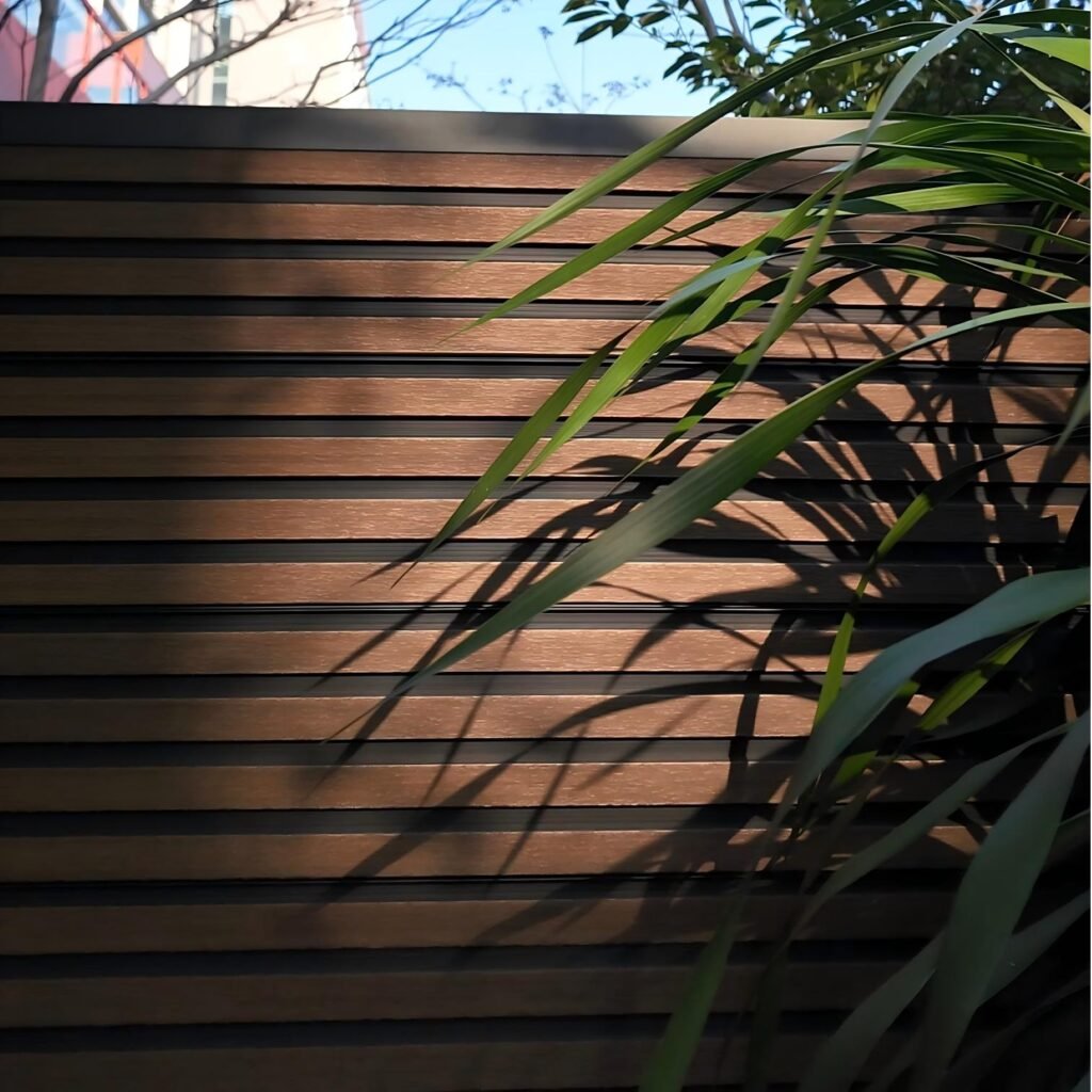 Modern Composite Fence Style