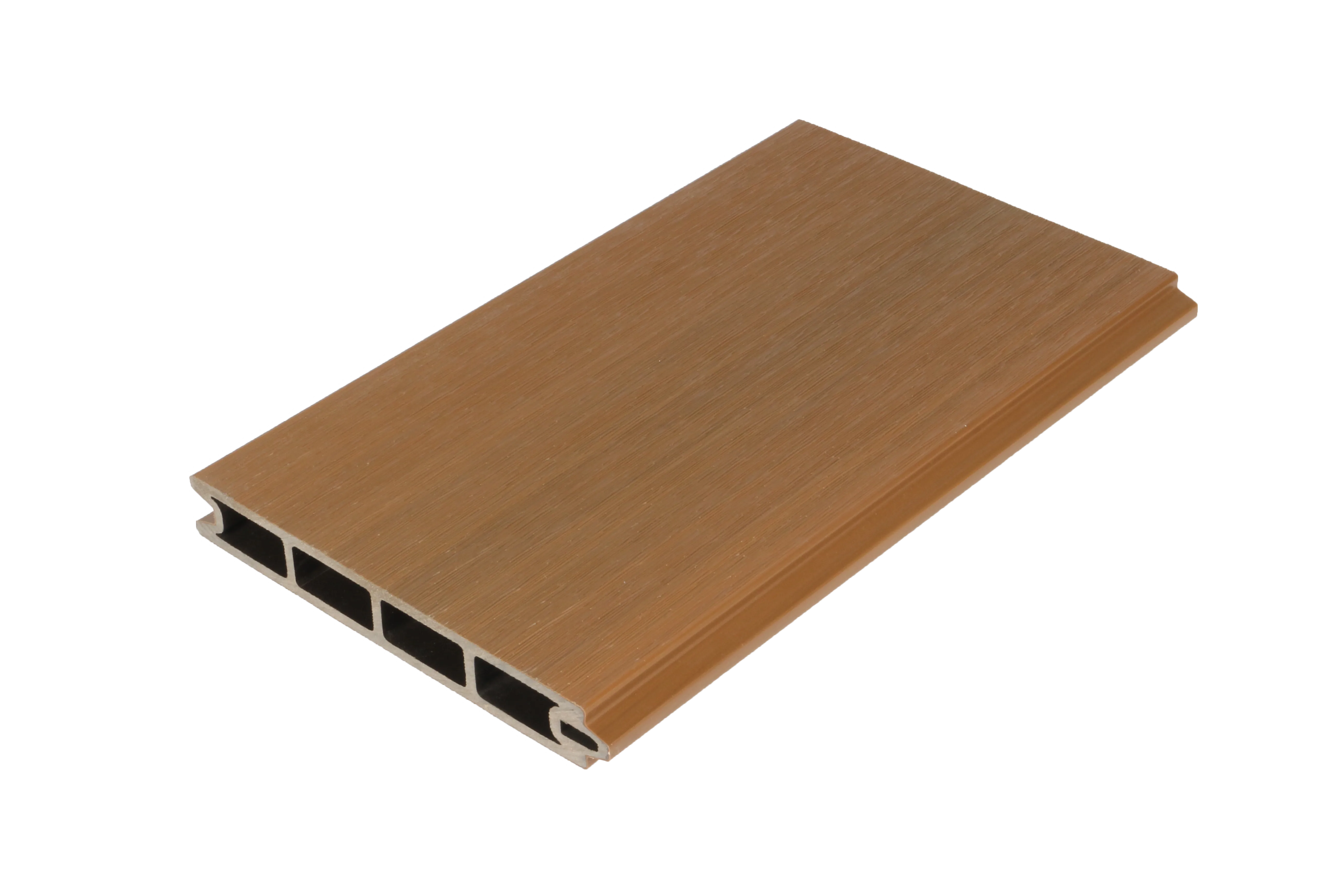 MecoFence Teak color WPC fence board