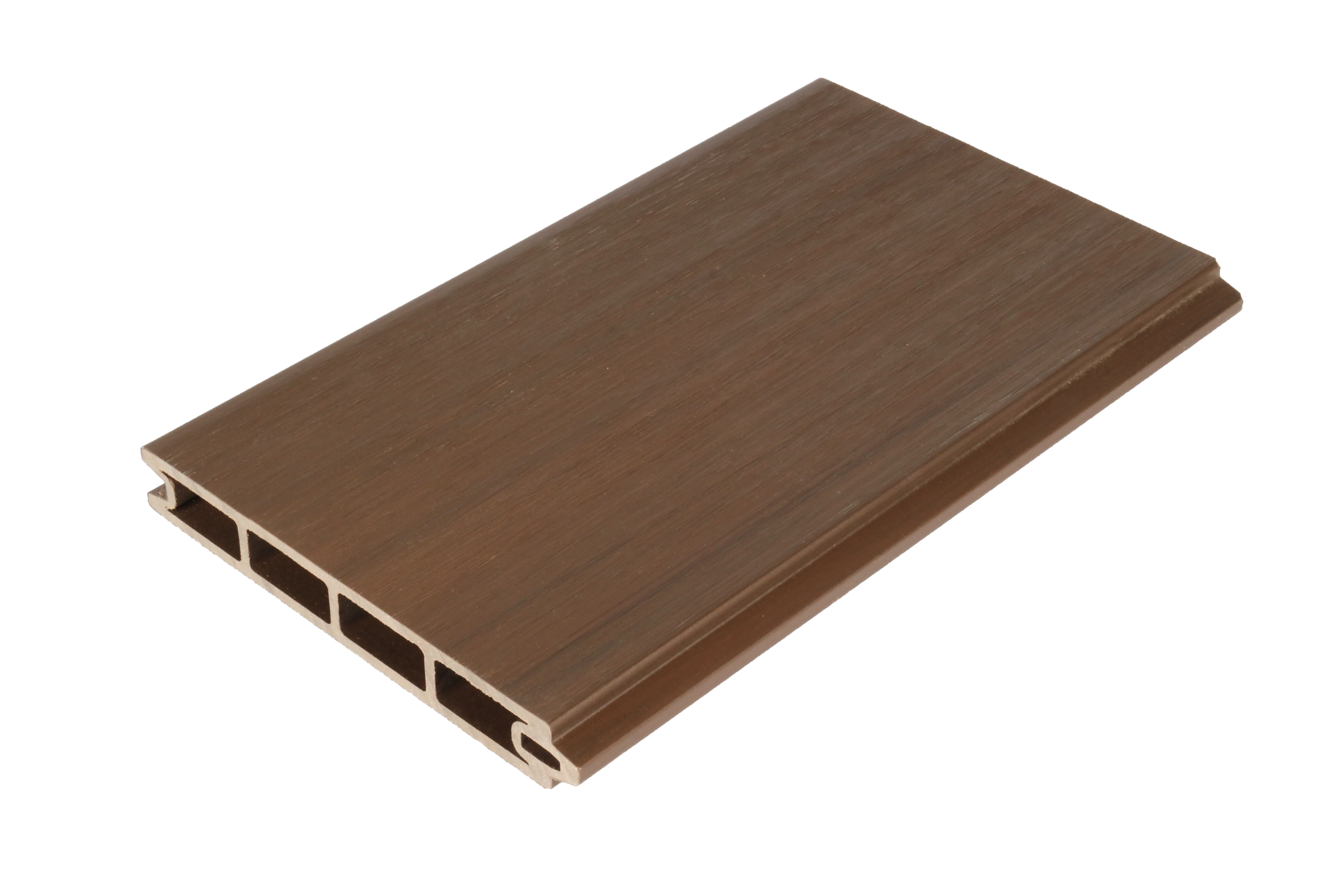 MecoFence Walnut color WPC fence board