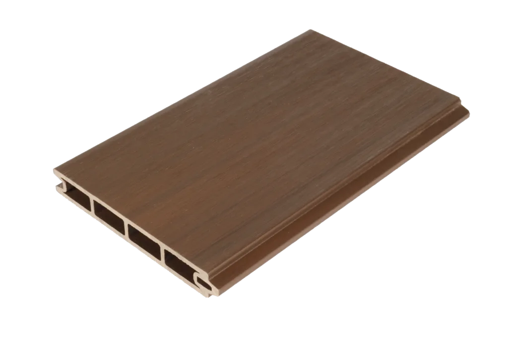 WPC fence board Walnut 