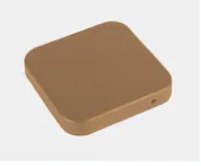 Post cap for the WPC fence post
