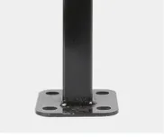 Post base for the WPC fence post