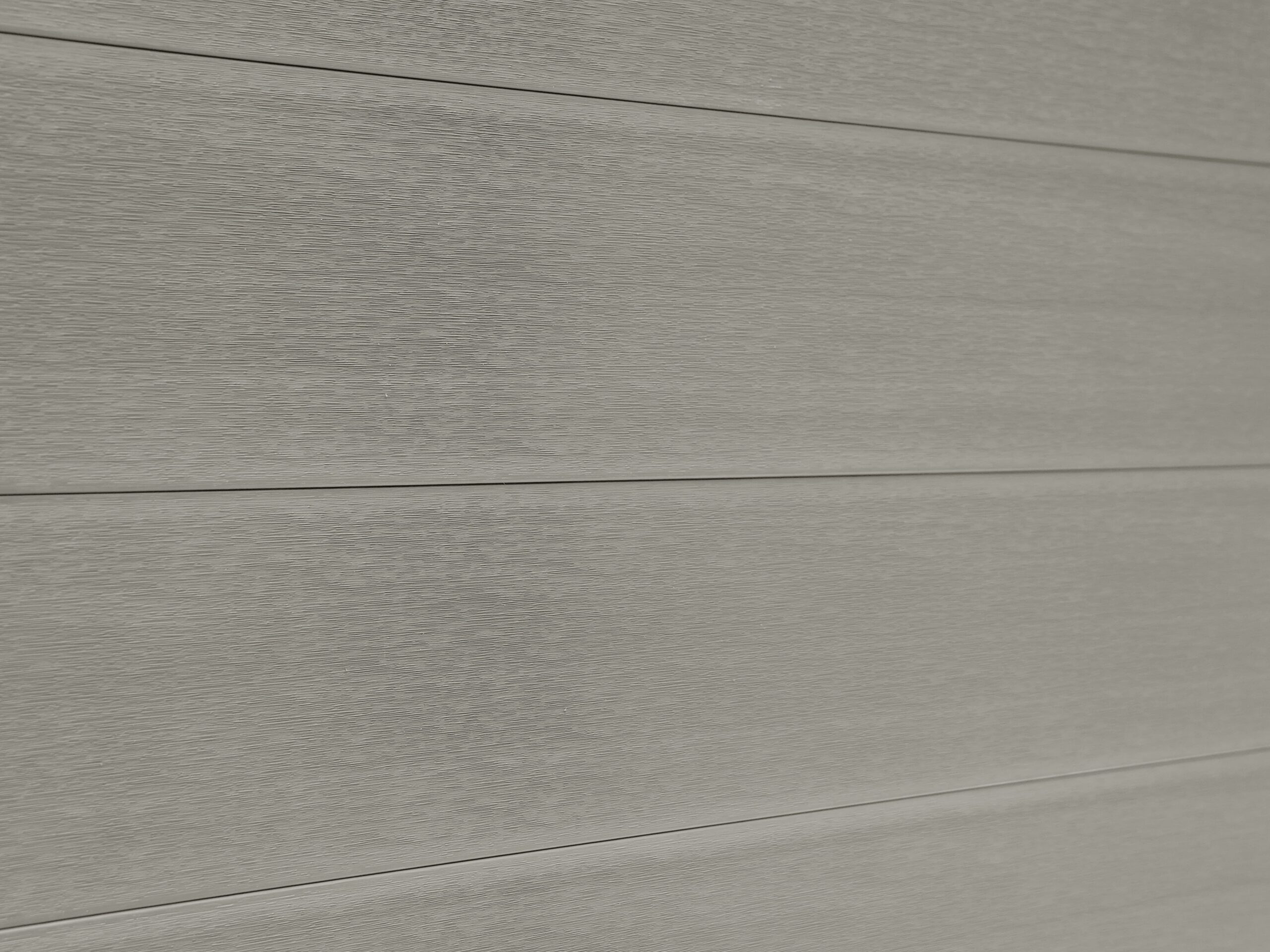 Mecofence antique grey composite fence panel color option for modern privacy fencing.