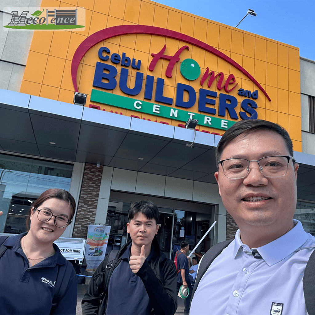 MecoFence team visiting Cebu Home and Builders Centre Philippines May 2026