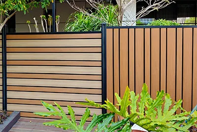 High-strength ASA co-extrusion PVC fence panels providing 100% privacy with essential airflow design, superior to standard vinyl fencing.