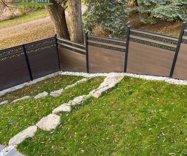 6ft composite fencing for privacy backyard